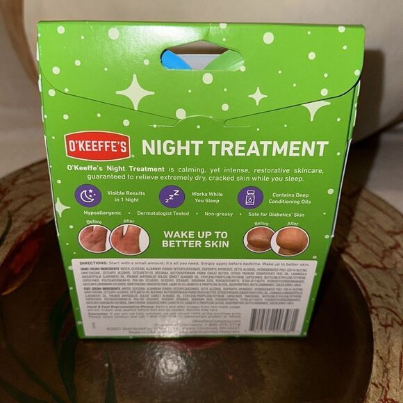 O’Keeffe’s Nighttime Skin Essentials Working Hands Healthy Feet Treatment - Picture 2 of 6